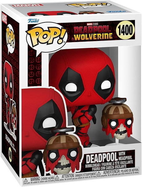 POP DEADPOOL WOLVERINE 1400 - DEADPOOL WITH HEADPOOL (usagé)