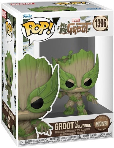 POP WE ARE GROOT 1396 - GROOT AS WOLVERINE (usagé)
