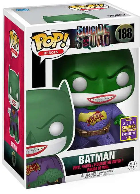 POP SUICIDE SQUAD 188 - BATMAN (2017 SUMMER CONVENTION EXCLUSIVE)