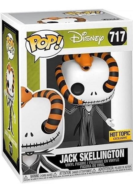 POP THE NIGHTMARE BEFORE CHRISTMAS 717 - JACK SKELLINGTON (HOT TOPIC) (usagé)