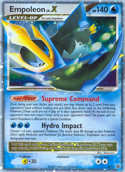 EMPOLEON LV.X DP11 (POKEMON DIAMOND & PEARL) (usagé)