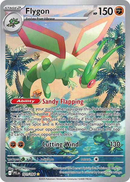 FLYGON 101/094 (POKEMON PHANTASMAL FLAMES)