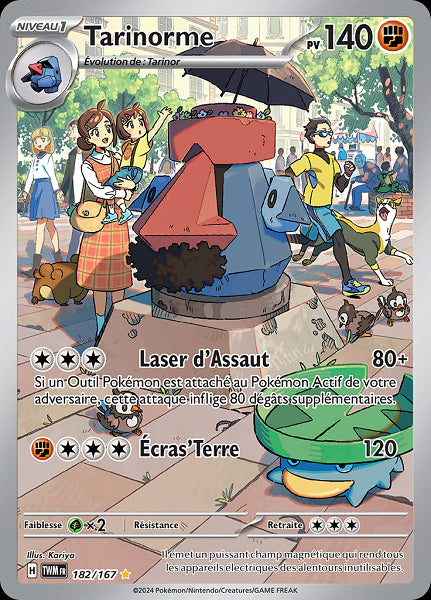 TARINORME 182/167 [FRANÇAIS] (POKEMON MASQUARADE CRÉPUSCULAIRE) (usagé)