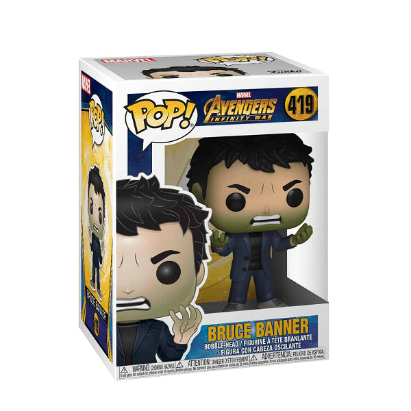 POP AVENGERS INFINITY WAR 419 - BRUCE BANNER (usagé)