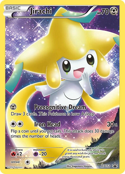 JIRACHI XY112 [BLACK STAR PROMO] (POKEMON X&Y) (usagé)