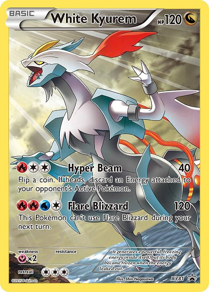 WHITE KYUREM XY81 [BLACK STAR PROMO] (POKEMON X&Y) (usagé)