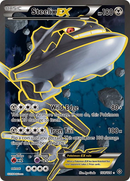 STEELIX EX 108/114 (POKEMON STEAM SIEGE) (usagé)