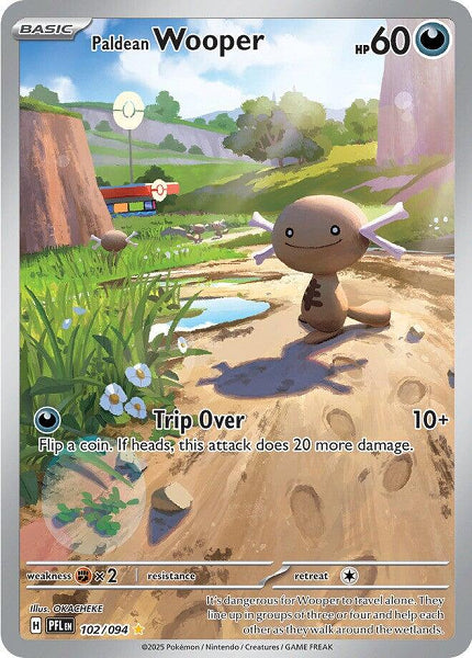 PALDEAN WOOPER 102/094 (POKEMON PHANTASMAL FLAMES)