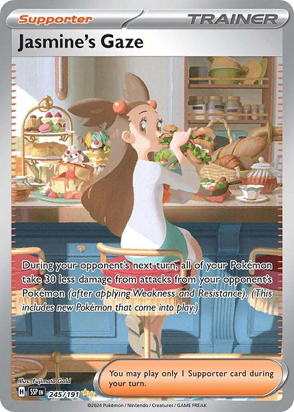 JASMINE'S GAZE 245/191 (POKEMON SURGING SPARKS) (usagé)