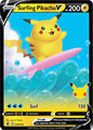 SURFING PIKACHU V 008/025 (POKEMON CELEBRATION) (usagé)