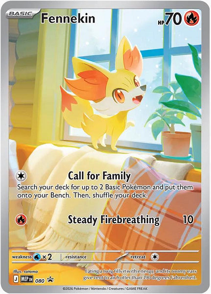 FENNEKIN 080 [BLACK STAR PROMO] (POKEMON CHAOS RISING) (usagé)