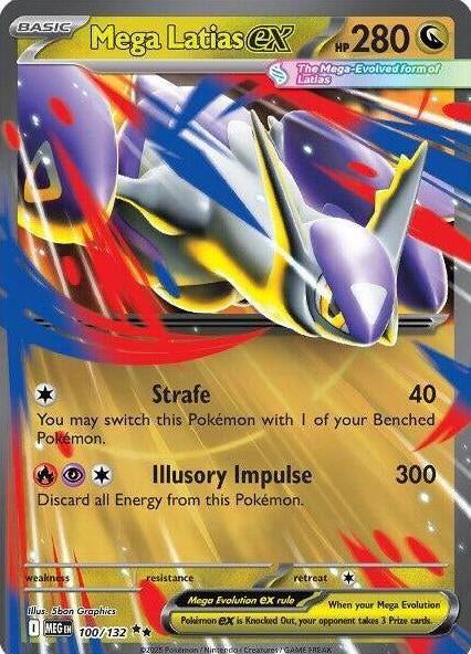 MEGA LATIAS EX 100/132 (POKEMON MEGA EVOLUTION) (usagé)