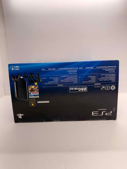 PLAYSTATION 3 MODEL 3 BLACK - 250GB LITTLE BIG PLANET KARTING LIMITED EDITION (COMPLETE IN BOX) (usagé)