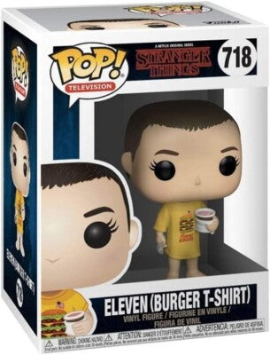 POP STRANGER THINGS 718 - ELEVEN (BURGER T-SHIRT) (usagé)