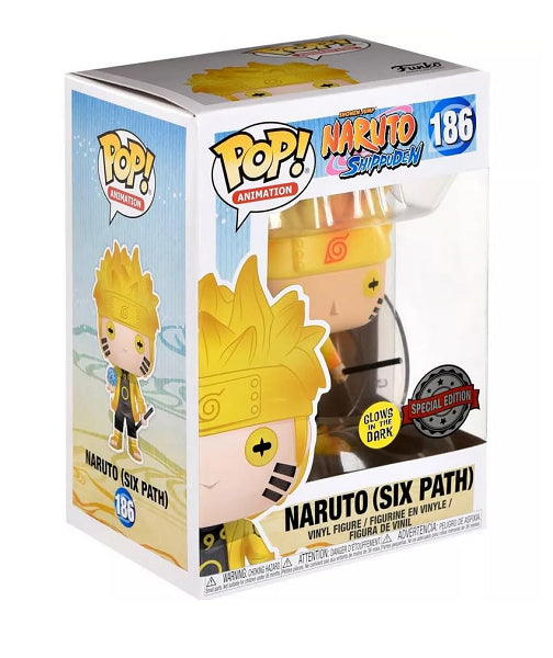 POP NARUTO 186 - NARUTO (SIX PATH) GLOW IN THE DARK (SPECIAL EDITION) (usagé)