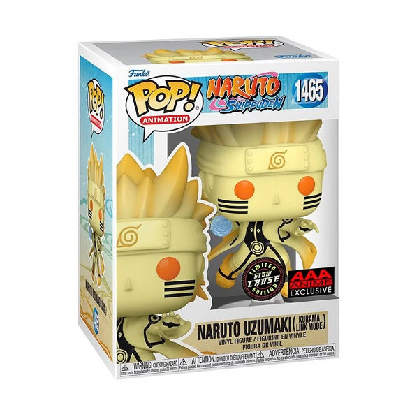 POP NARUTO 1465 - NARUTO UZUMAKI (KURAMA LINK MODE) (CHASE) (AAA ANIME EXCLUSIVE) (usagé)