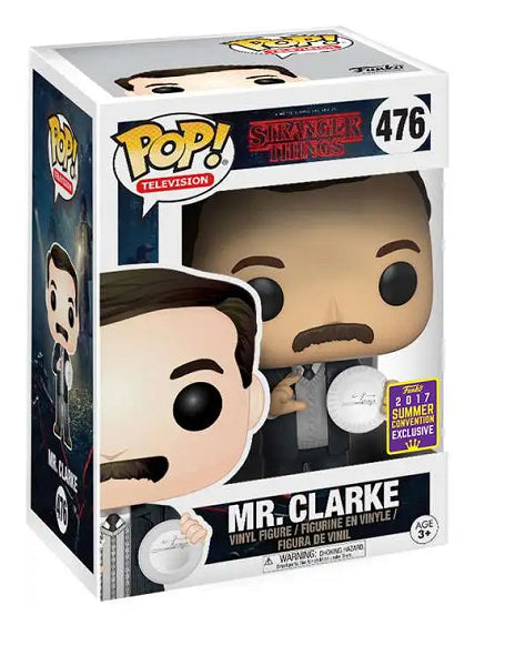 POP STRANGER THINGS 476 - MR. CLARKE (2017 SUMMER CONVENTION EXCLUSIVE)