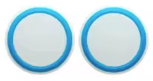 THUMBSTICK JOYSTICK CONTROLLER CLEAR BLUE SKY 2 PACK (XBOX SERIES / XBOX ONE / PS4 / PS5 / SWITCH PRO)