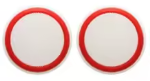 THUMBSTICK JOYSTICK CONTROLLER CLEAR RED 2 PACK (XBOX SERIES / XBOX ONE / PS4 / PS5 / SWITCH PRO) (usagé)