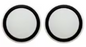 THUMBSTICK JOYSTICK CONTROLLER CLEAR BLACK 2 PACK (XBOX SERIES / XBOX ONE / PS4 / PS5 / SWITCH PRO) (usagé)
