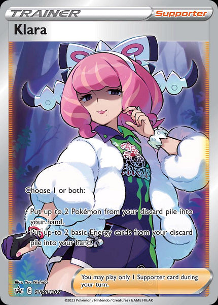 KLARA SWSH302 [BLACK STAR PROMO] (POKEMON SWORD & SHIELD)
