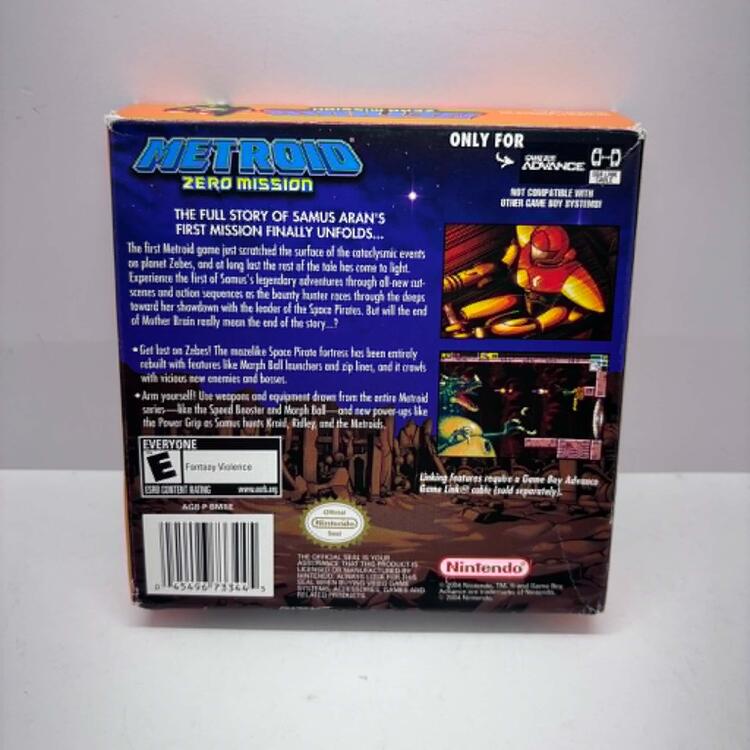METROID ZERO MISSION (COMPLETE IN BOX) (usagé)