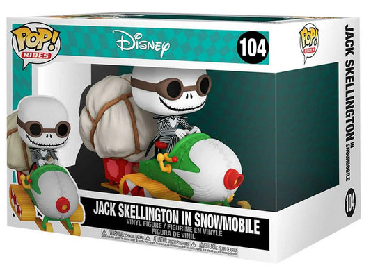 POP THE NIGHTMARE BEFORE CHRISTMAS 104 - JACK SKELLINGTON IN SNOWMOBILE (RIDES)