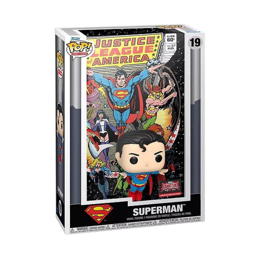 POP JUSTICE LEAGUE OF AMERICA 19 - SUPERMAN (COMIC COVER)