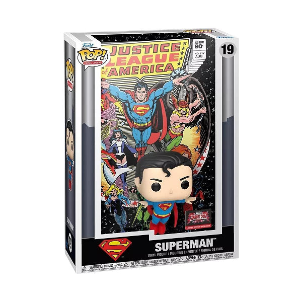 POP JUSTICE LEAGUE OF AMERICA 19 - SUPERMAN (COMIC COVER) (usagé)