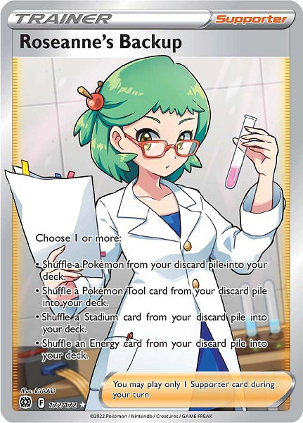 ROSEANNE'S BACKUP 172/172 (POKEMON BRILLANTS STAR)