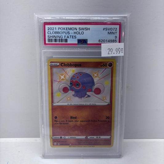(GRADED) CLOBBOPUS SV072/SV122 [PSA 9] (POKEMON SHINING FATES) (usagé)
