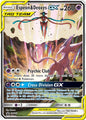 ESPEON & DEOXYS GX SM240 [BLACK STAR PROMO] (POKEMON SUN & MOON) (usagé)