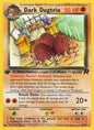 DARK DUGTRIO 23/82 [1ST ED] (POKEMON TEAM ROCKET) (usagé)