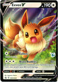 EEVEE V SWSH065 [BLACK STAR PROMO STAMPED] (POKEMON BATTLE ACADEMY) (usagé)