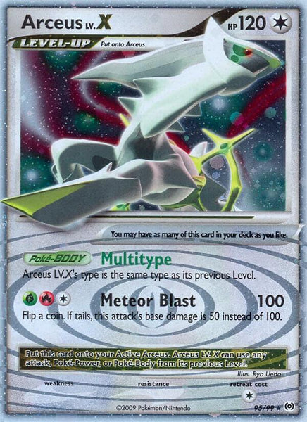 ARCEUS LV.X 95/99 (POKEMON ARCEUS)