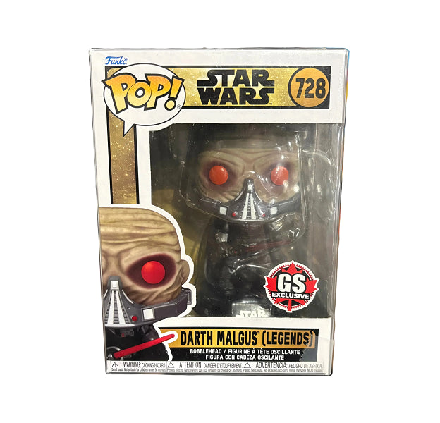 POP STAR WARS 728 - DARTH MALGUS (LEGENDS) (GAMESTOP EXCLUSIVE)