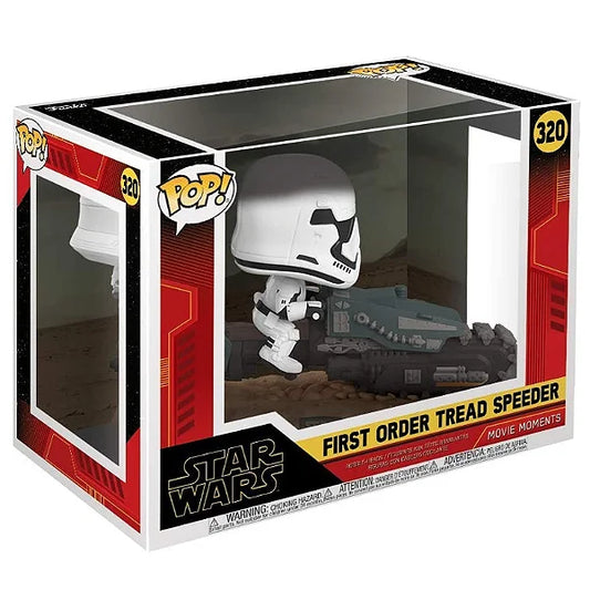 POP STAR WARS 320 - FIRST ORDER TREAD SPEEDER (MOVIE MOMENT)