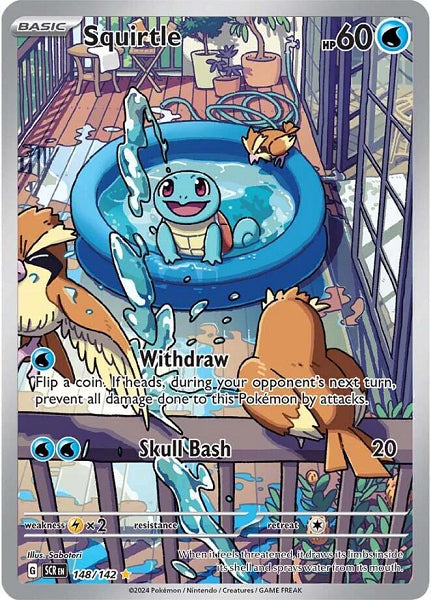 SQUIRTLE 148/142 (POKEMON STELLAR CROWN)