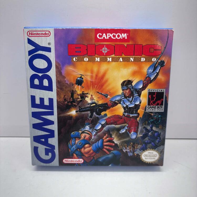 BIONIC COMMANDO (COMPLETE IN BOX)