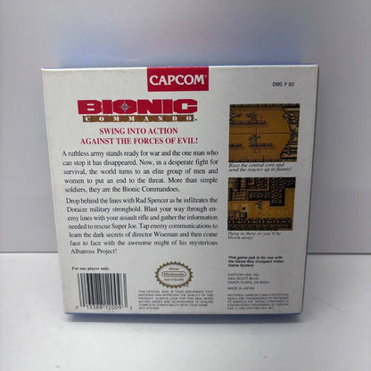 BIONIC COMMANDO (COMPLETE IN BOX)
