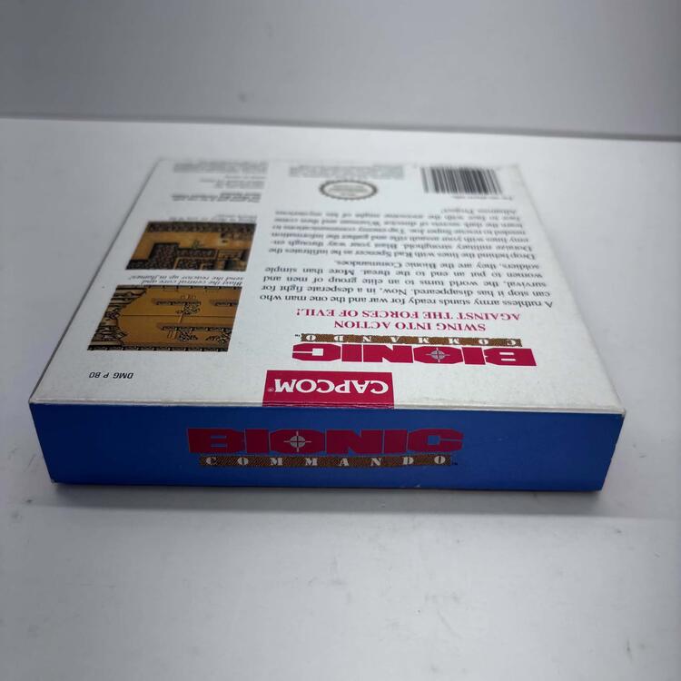 BIONIC COMMANDO (COMPLETE IN BOX) (usagé)