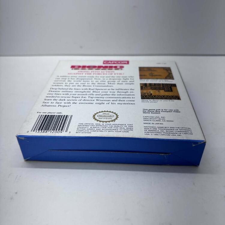 BIONIC COMMANDO (COMPLETE IN BOX)
