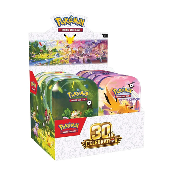 30TH CELEBRATION MINI TIN (POKEMON) (usagé)