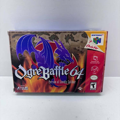 OGRE BATTLE 64 PERSON OF LORDLY CALIBER (COMPLETE IN BOX) (usagé)
