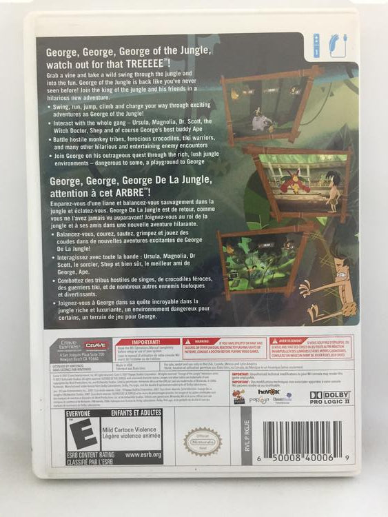 GEORGE OF THE JUNGLE SEARCH FOR THE SECRET (COMPLETE IN BOX) (usagé)