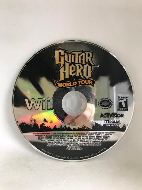 GUITAR HERO WORLD TOUR GAME ONLY (WITH BOX) (usagé)