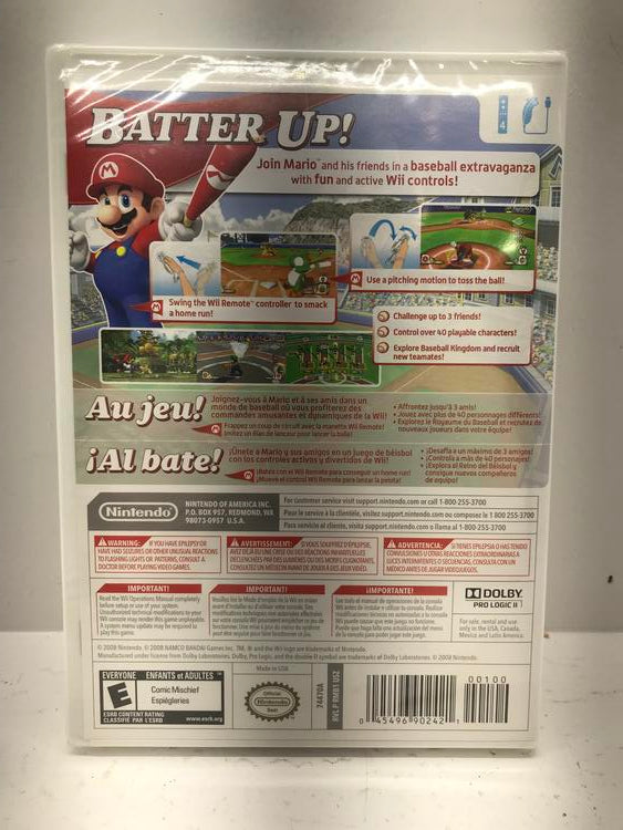 MARIO SUPER SLUGGERS NINTENDO SELECTS (BRAND NEW / SEALED) (usagé)