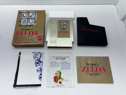 THE LEGEND OF ZELDA (COMPLETE IN BOX W/ MAP)
