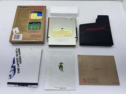 THE LEGEND OF ZELDA (COMPLETE IN BOX W/ MAP) (usagé)