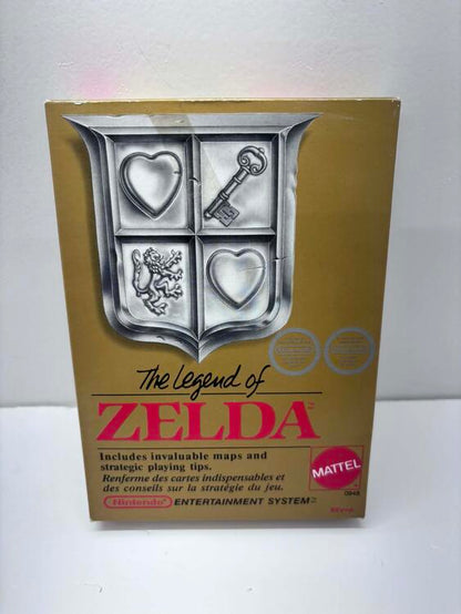 THE LEGEND OF ZELDA (COMPLETE IN BOX W/ MAP)